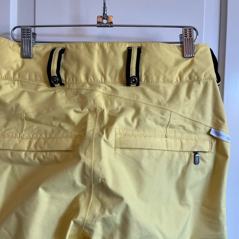 BONFIRE Snowboard pants. Yellow, size small - Picture 6 of 15